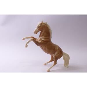Breyer Classic, Rex, Palomino Stallion, Rearing, Horse, Figurine ~ 250827-WH 544